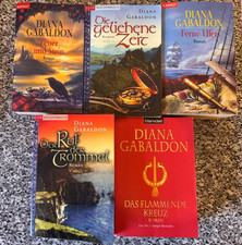 5 DIANA GABALDON BLANVALET CLUB KONVOLUT SAMMLUNG DAS FLAMMENDE KREUZ FERNE UFER