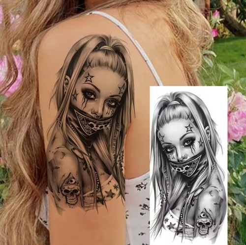 Temporäres tattoo - temporäres,