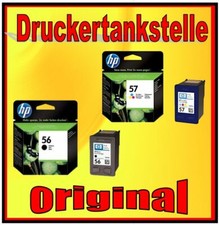 Original HP Nr. 57 56 Deskjet 450 5145 5150 5550 5652 5655 5850 9650 9670 9680 