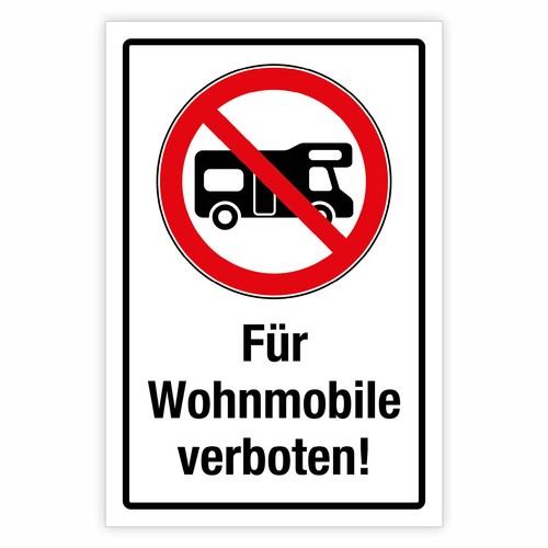 Parkverbot für wohnmobile - "parkverbot, wohnmobile"