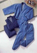 Denim work clothes Japanese