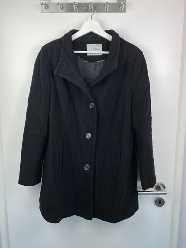 Canda schwarzer mantel gr - canda,