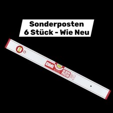 BMI Wasserwaage ALUSTAR Messwerkzeug Aluminium 200cm silber ± 0,5 mm/m  