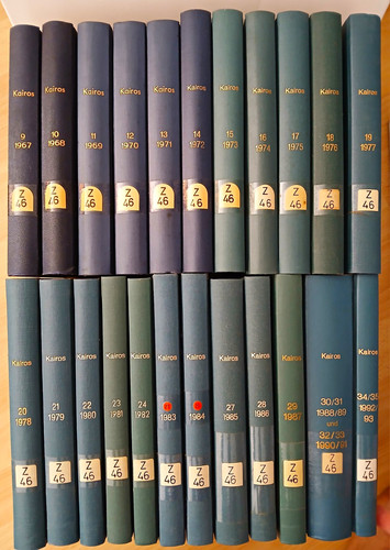 Kairos zeitschrift für - kairos.,