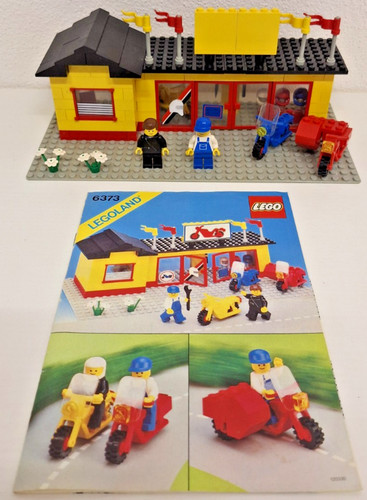 Lego 6373 motorcycle shop - lego,