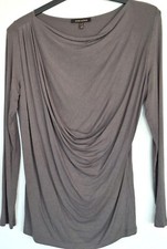 Gabi Lauton Langarm Ripp Shirt Gr.40 Raffeniertes Design Made in Italien