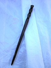 Haarnadel FINJA aus schwarzem Horn, Haarschmuck