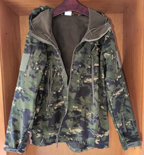Softshell fleece jacke - fleece,