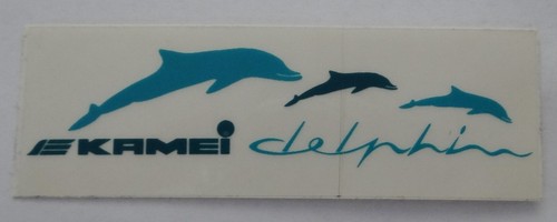Werbe aufkleber kamei delphin - werbe-aufkleber,