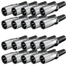 20x 3 Pin XLR Stecker