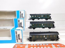 3x Märklin H0 AC Personenwagen Donnerbüchse SNCF 4104 4105 NEUW+OVP #EB150-1