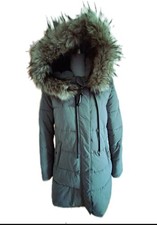 Winter Mantel KHUJO grau-blau