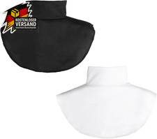 Krageneinsatz Damen Set weiß