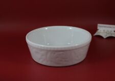 Bauscher Weiden Porzellan, Auflaufform Backform rund 15 cm, weiß, feuerfest NEU