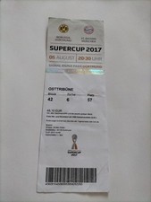Sammler Ticket DFB Supercup