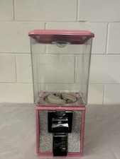 NORTHWESTERN SUPER 60 VENDING SWEET GUMBALL MACHINE DISCO PINK AND SPARKLES