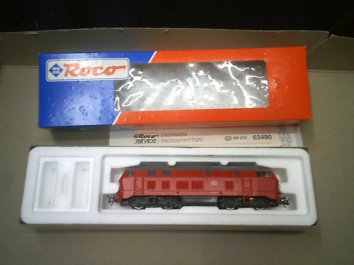 Roco br215 neuwertig 63490 - roco, br215,