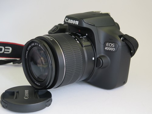 Canon eos 4000d mit - canon, 18-55