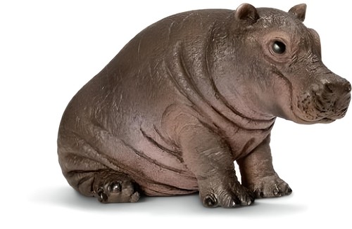 Schleich 14682 flusspferdkalb - schleich,