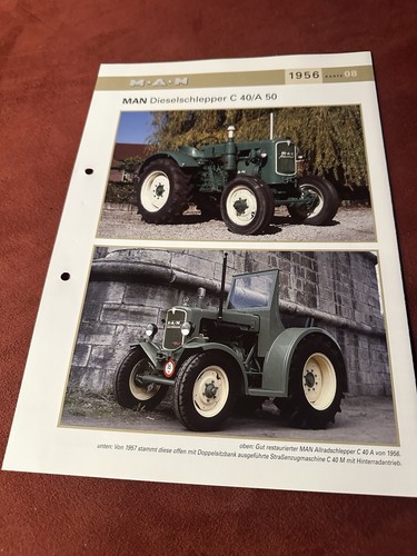 Man dieselschlepper a - dieselschlepper, 40