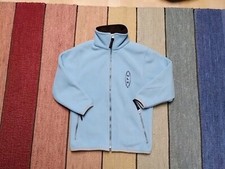 Hellblaue dicke Fleecejacke Gr. 128 von SLC