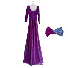 Schwangerschaftsfoto-Set: Lila Kleid + Schwangerschafts-Fotoshooting