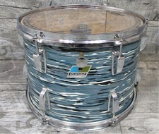 Ludwig 14"x10" Classic Maple Tom Oyster Blue 1978/79 Blue Olive Vintage USA