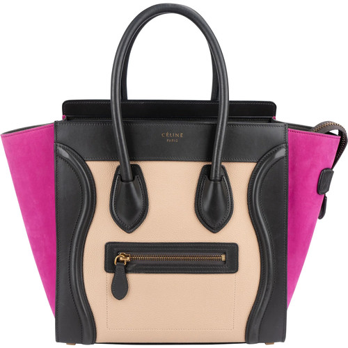 Céline tricolor suede leather - céline,