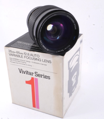 Vivitar series 85mm 2 - series, 2,8f