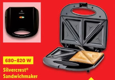 SilverCrest Sandwich Maker