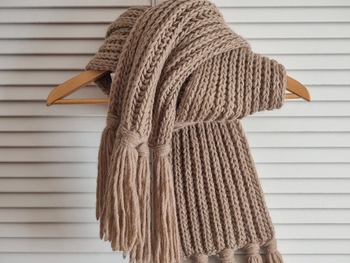 Sheego strickschal mit - mit, 30%