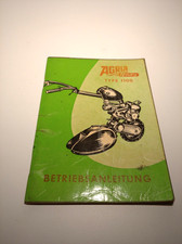 Agria Type 1100 Einradfräse Betriebsanleitung 59/2