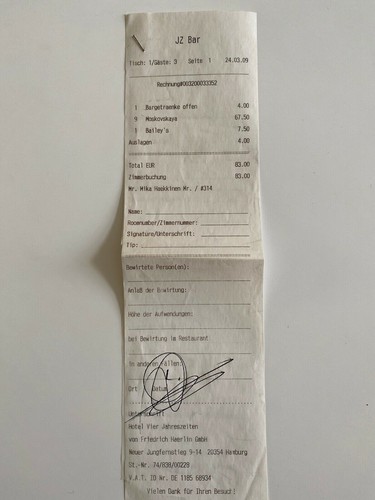 Mika häkkinen autogramm - hÄkkinen,