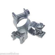 Mini-Schlauchschelle, 9 mm breit, Schelle, Schraubschelle, Minischelle