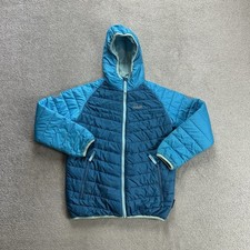 JACK WOLFSKIN Kinder Jacke 164 Daunen Winterjacke Windbreaker Down 30712 Blau