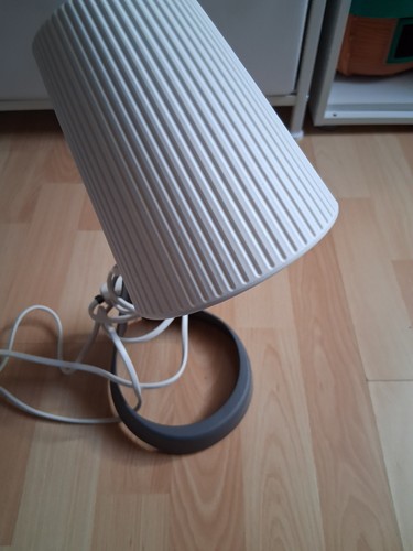 Tischlampe weiß grau mit - tischlampe,