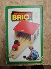 Brio Lokschuppen 33365 Vintage 1997 Originalverpackt Neu Holzeisenbahn Eisenbahn