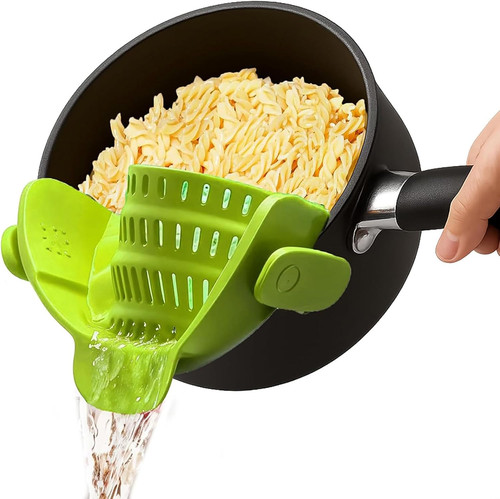 Schnappsieb aus silikon - schnappsieb,