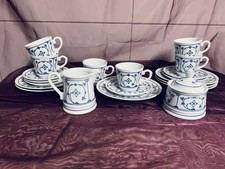 Kahla Blau Saks, Kaffeeservice