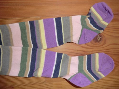Strumpfhose 90cm flieder - mp,