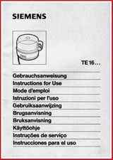 Siemens - Gebrauchsanweisung