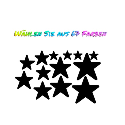Sterne auto aufkleber decal - auto,