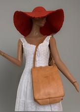 Vintage Bree Naturledertasche Ledertasche Schultertasche