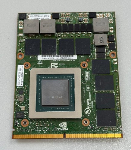 Nvidia quadro m3000m - nvidia, 4gb