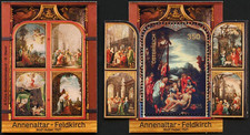 ÖSTERREICH -  Block Annenaltar zu Feldkirch von Wolf Huber 2025** (aufklappbar!)