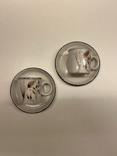 Midwinter Stonehenge WILD OATS 2x Espressotasse Moccatasse ca. 6cm H  5,5cm Ø