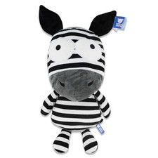 Zebra kuscheltier mit großen - kuscheltier,