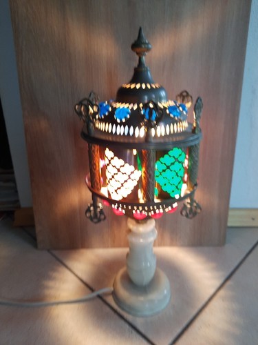 Orientalische vintage lampe - orientalische,