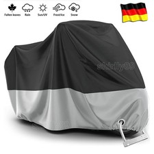 M-XXXXL WASSERDICHT MOTORRADGARAGE MOTORRAD ABDECKUNG ABDECKPLANE GANZGARAGE