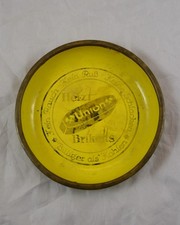 Zahlteller Schale Aschenbecher Union Briketts Metall Emaille Werbung Bergbau